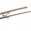 SCIABOLA TAIJI QUAN LONG CHUAN LAMA SEMIRIGIDA+ FODERO LEGNO
