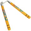 NUNCHAKU LEGNO DISEGNO DRAGO CON CATENA