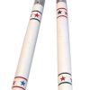 NUNCHAKU LEGNO CON STELLE CON CATENA