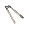 NUNCHAKU TRASPARENTE CON LUCE PER DIMOSTRAZIONI