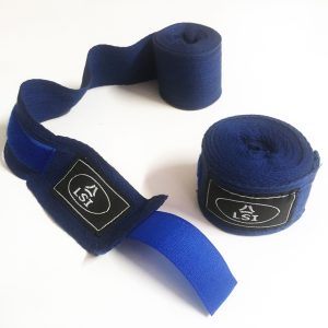 BENDAGGIO CHIUSURA VELCRO CON ASOLA IN COTONE LSI 3,50 M. X 5 CM.