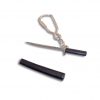 PORTACHIAVI CON MINI KATANA FERRO