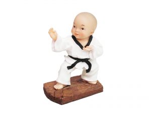 STATUETTA POSIZIONE TAEKWONDO