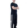 PANTALONI IN COTONE LSI CON STRISCE