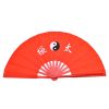 VENTAGLIO TAIJI QUAN IN BAMBU’ ALTEZZA 35 CM LSI CON IDEOGRAMMA