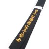 CINTURA SHUREIDO SETA CON IDEOGRAMMI SHOTOKAN NIPPON KARATE ASSOCIATION ALTEZZA 4,5 CM.