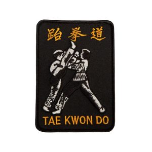 DISTINTIVO RICAMATO TAEKWONDO