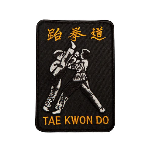 DISTINTIVO RICAMATO TAEKWONDO