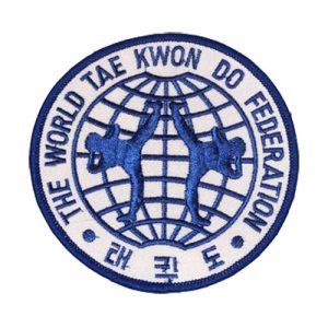 DISTINTIVO RICAMATO TAEKWONDO