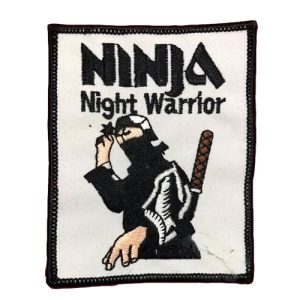 DISTINTIVO RICAMATO NINJA NIGHT WARRIOR