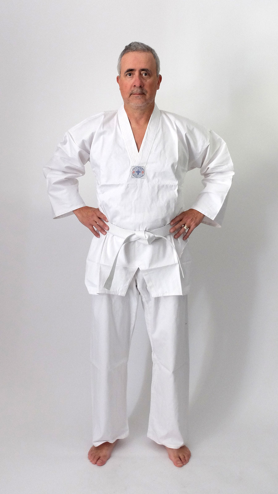 KIMONO TAE KWON DO WTF COTONE 100% GIACCA + PANTALONE + CINTURA