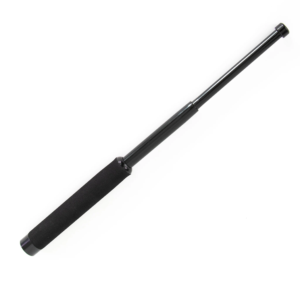 BASTONE TELESCOPICO MANICO IN GOMMA CM. 39 CON CUSTODIA