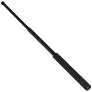 BASTONE TELESCOPICO MANICO GOMMA 53 CM CON CUSTODIA