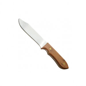 COLTELLO ALLUMINIO CON MANICO IN LEGNO