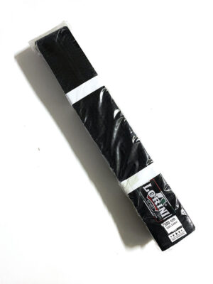 CINTURA NERA KARATE ALTEZZA 7CM LUNGHEZZA 300CM