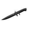 COLTELLO LAMA DRITTA PLASTICA NERA 30CM